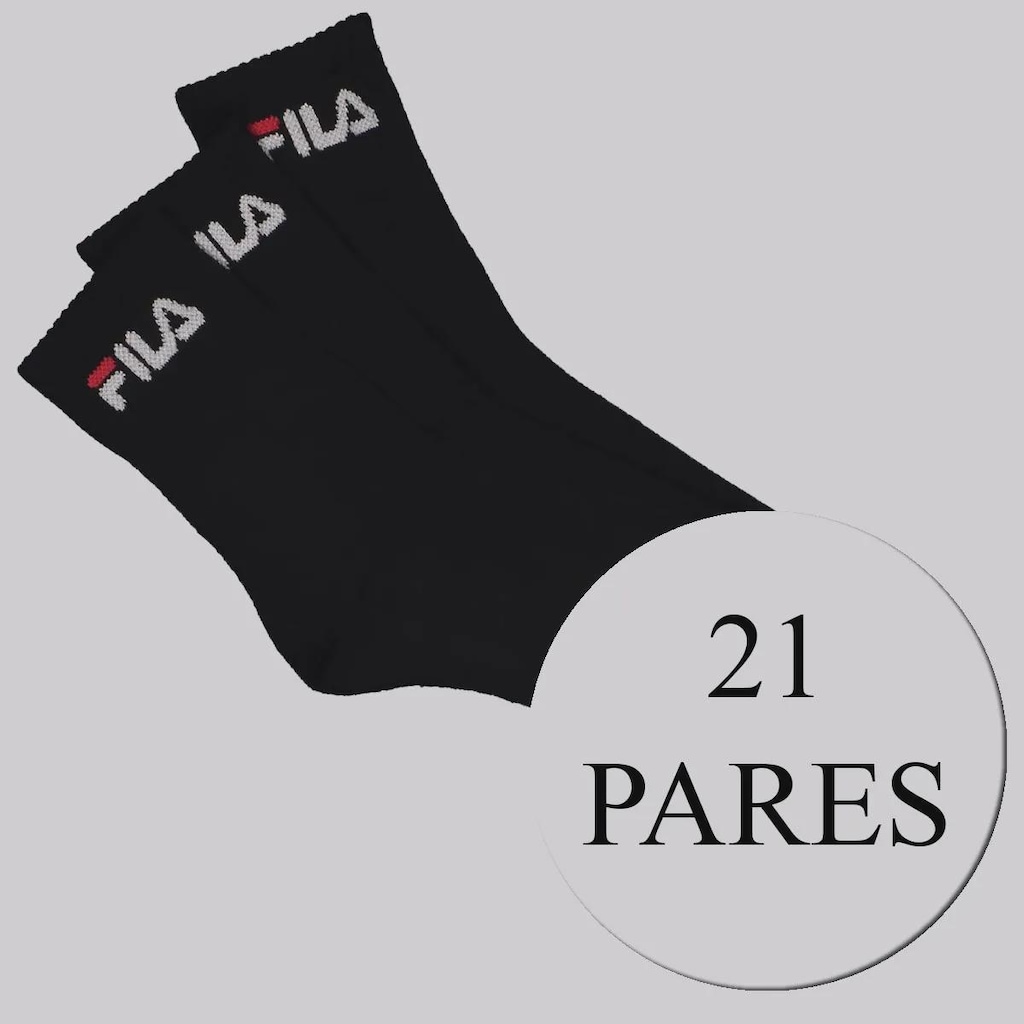 Imagem 2 do produto Kit de Meias Cano Médio Fila 21 Pares Unissex
