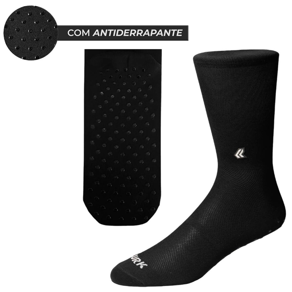 Imagem 3 do produto Meia Cano Médio Esportiva Performance Grip - Lurk
