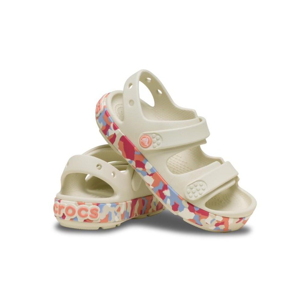 Imagem 4 do produto Sandália Crocs Crocband Cruiser Glow Confetti Band Sandal T Summit - Infantil