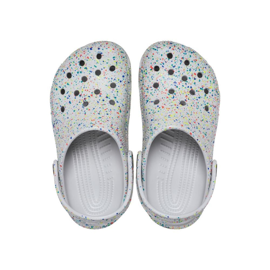 Imagem 5 do produto Sandália Crocs Classic Glow Paint Splatter Clog K - Infantil