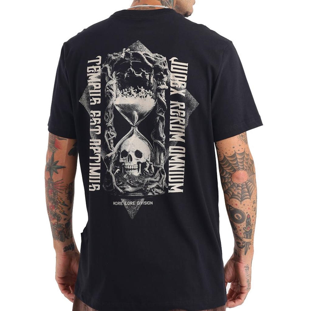 Imagem 2 do produto Camiseta MCD Ampulheta Costas Masculina
