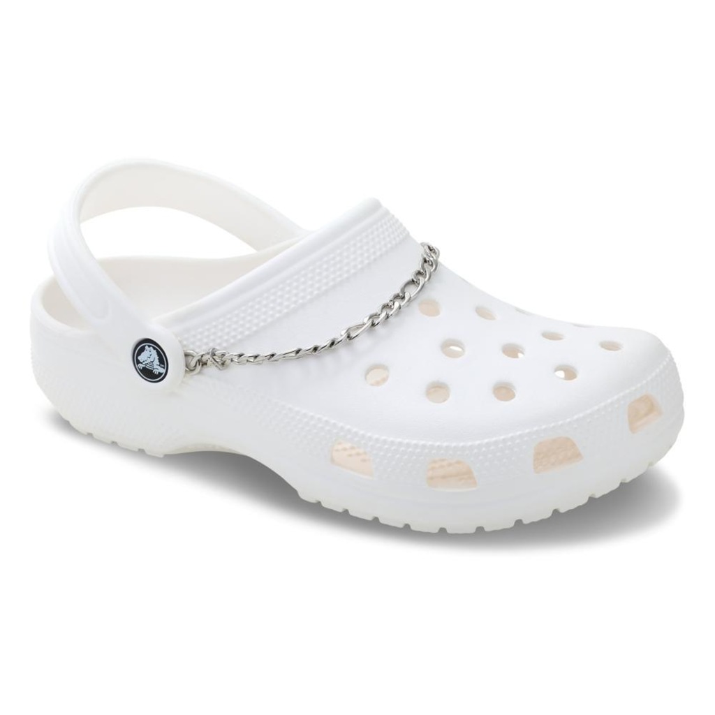 Imagem 2 do produto Jibbitz™ Crocs Corrente de Rebite de Prata