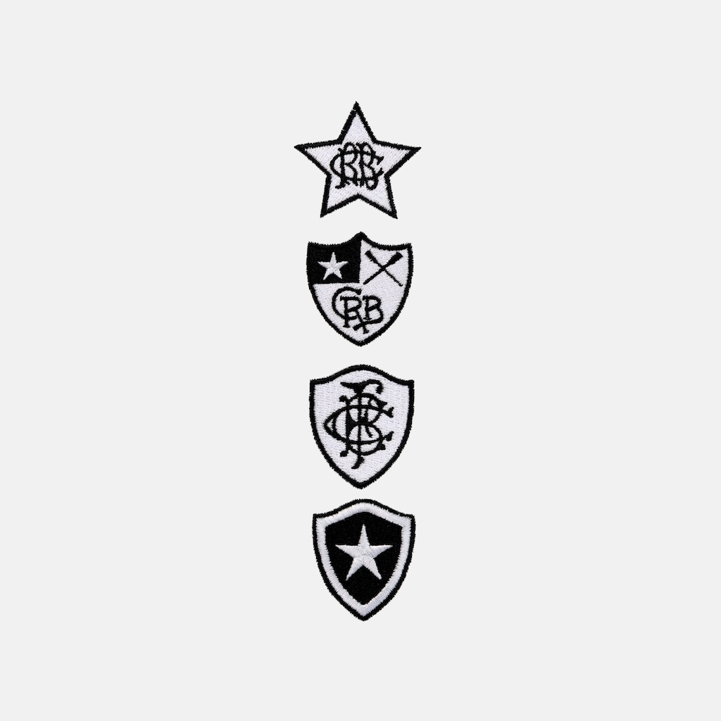 Imagem 3 do produto Camiseta do Botafogo Escudos Clássicos Cancha FC Masculina