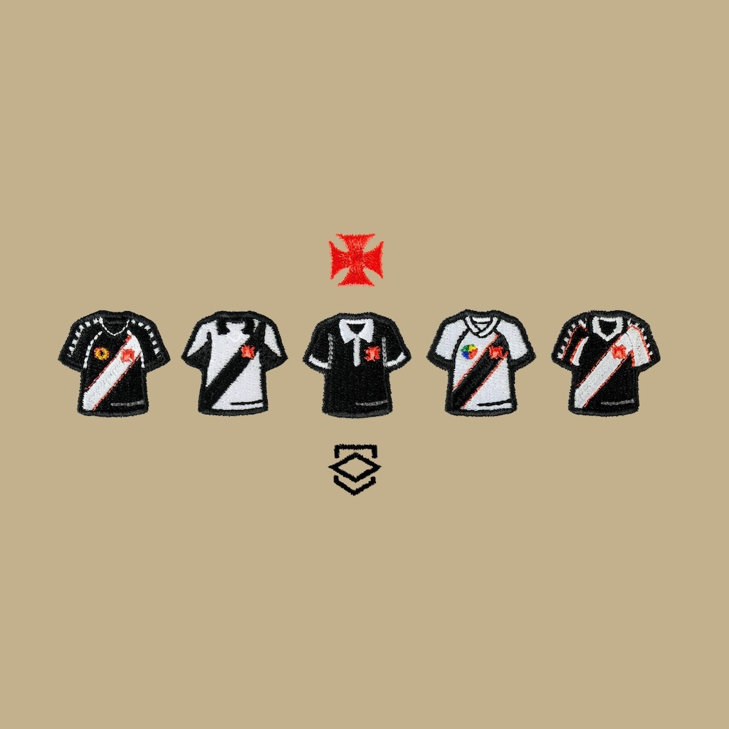 Imagem 4 do produto Camiseta do Vasco Mantos Clássicos Cancha FC Masculina