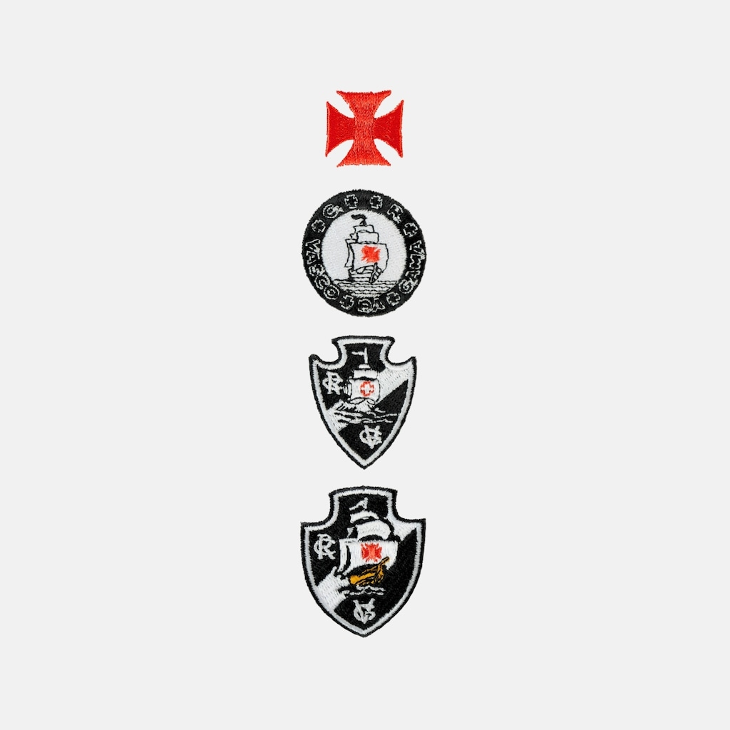 Imagem 3 do produto Camiseta do Vasco Escudos Clássicos Cancha FC Masculina