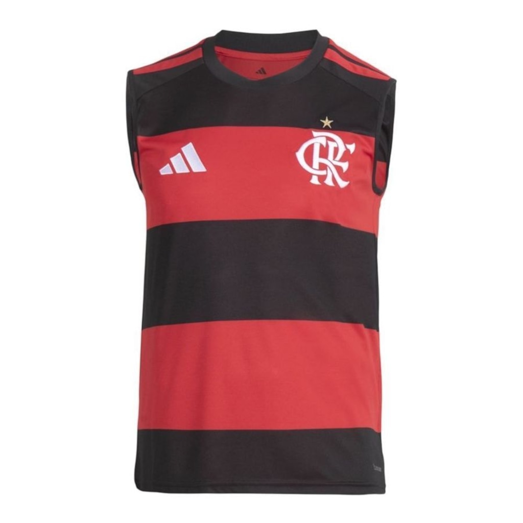 Imagem 1 do produto Camiseta Regata do Flamengo I 2026/27 adidas Masculina