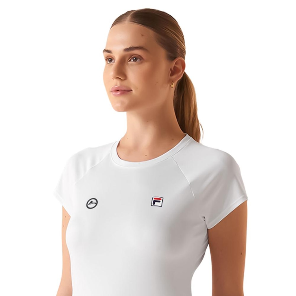 Imagem 2 do produto Camiseta Fila Tennis Basic Rio Open 26 Feminina