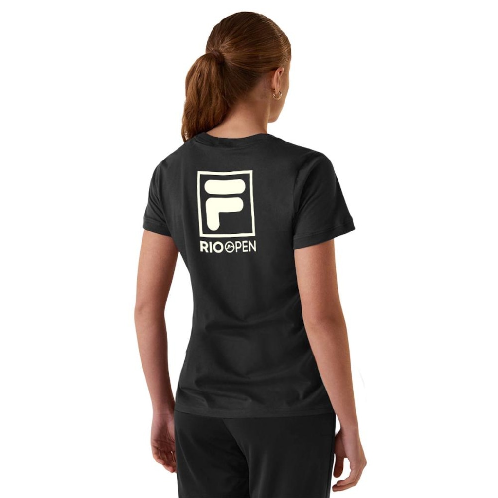 Imagem 3 do produto Camiseta Fila Rio Open F-Box Feminina