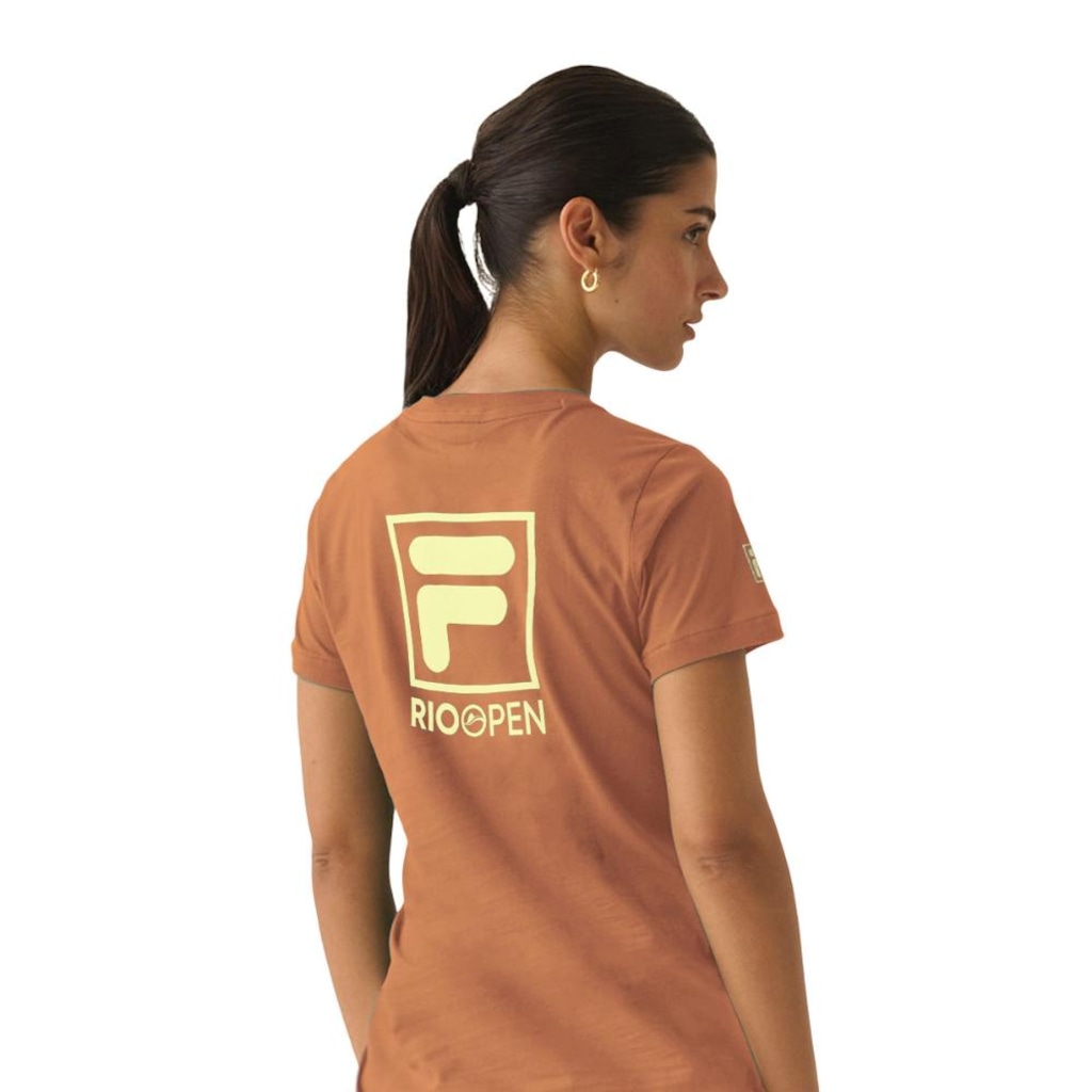 Imagem 4 do produto Camiseta Fila Rio Open F-Box Feminina