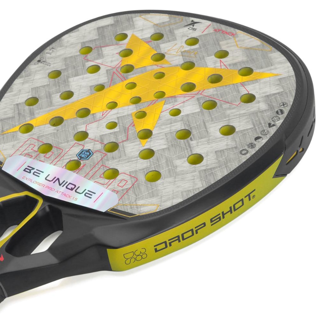 Imagem 2 do produto Raquete De Padel Drop Shot Explorer Pro Attack 1.5 Campa