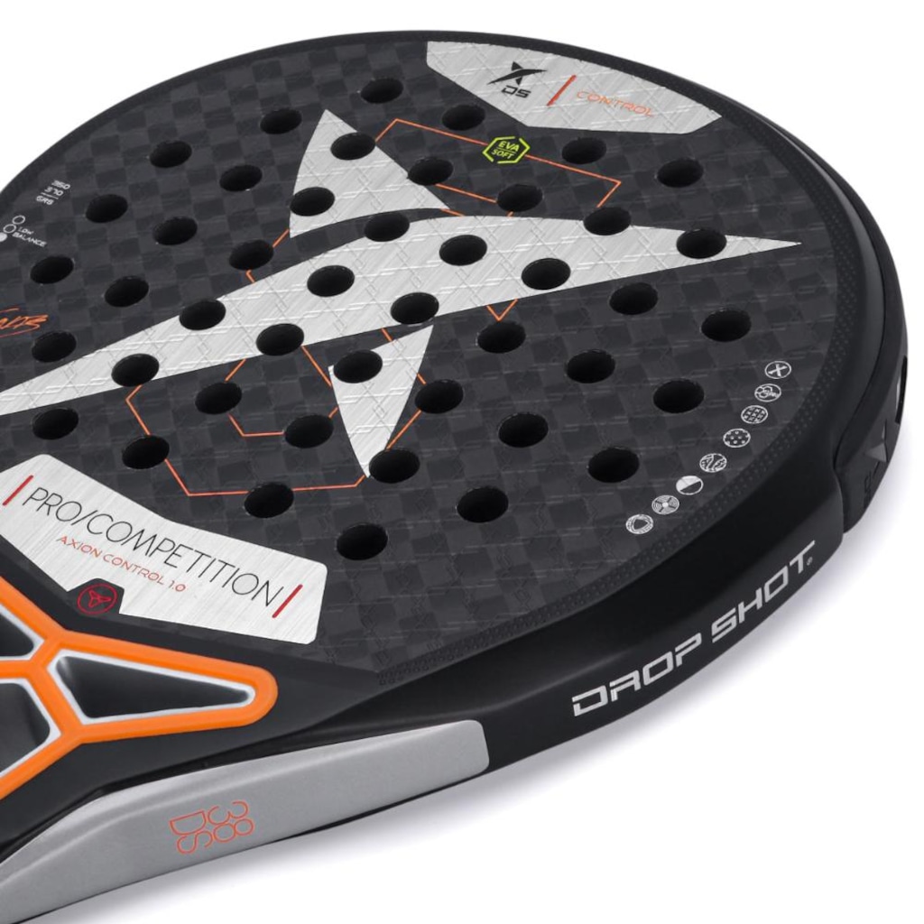 Imagem 3 do produto Raquete de Padel Drop Shot Axion Control 1.0 Sanz