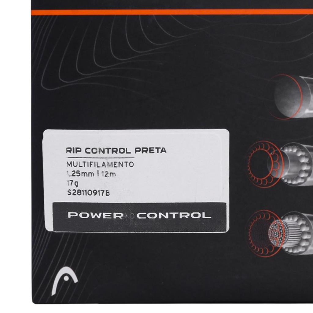 Imagem 2 do produto Corda Head Rip Control 17 1.25mm Set Individual