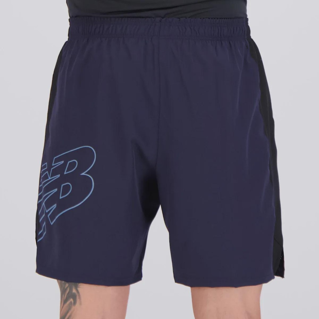 Imagem 4 do produto Bermuda New Balance Tenacity Logo 7 Masculina