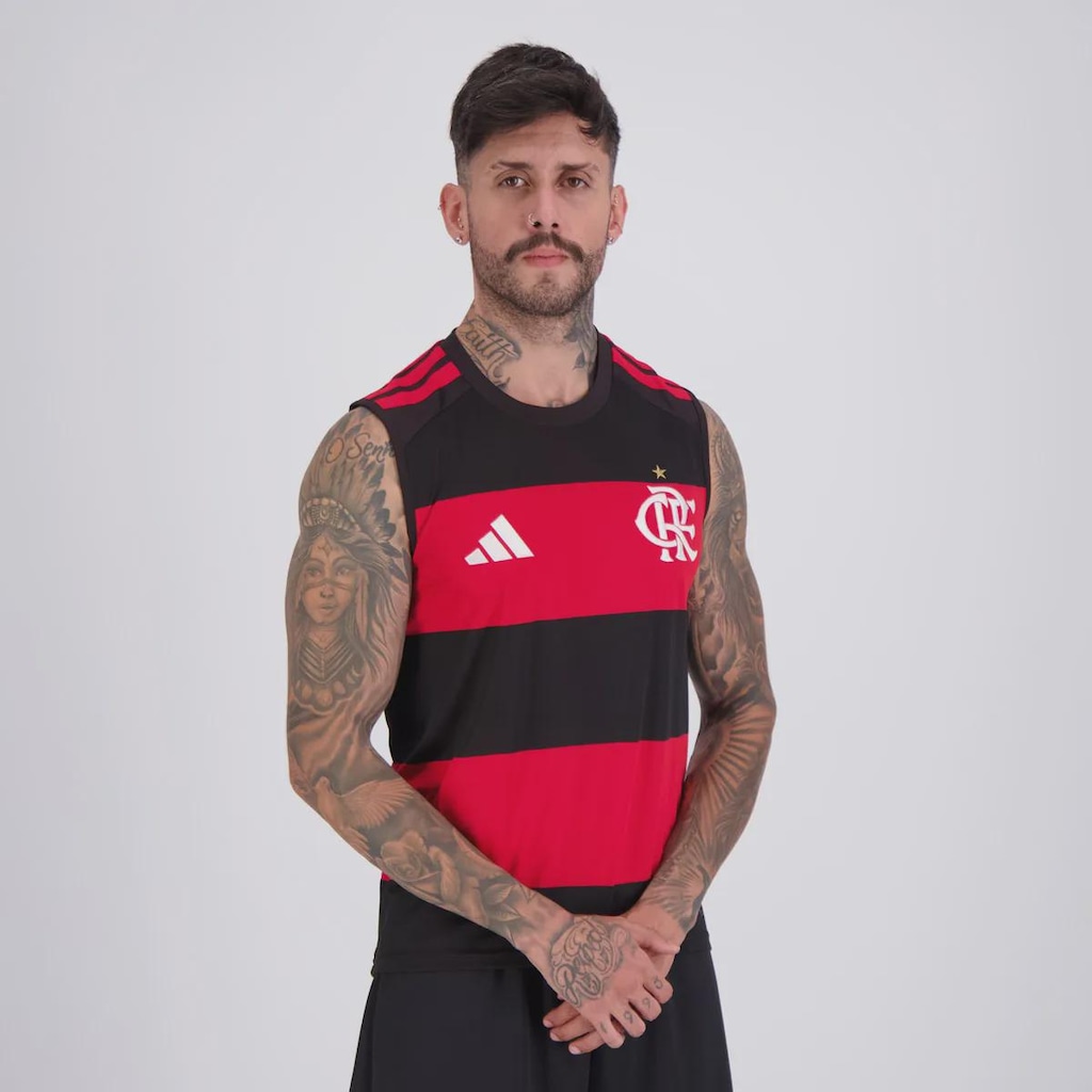 Imagem 2 do produto Regata do Flamengo I 26/27 adidas Masculina