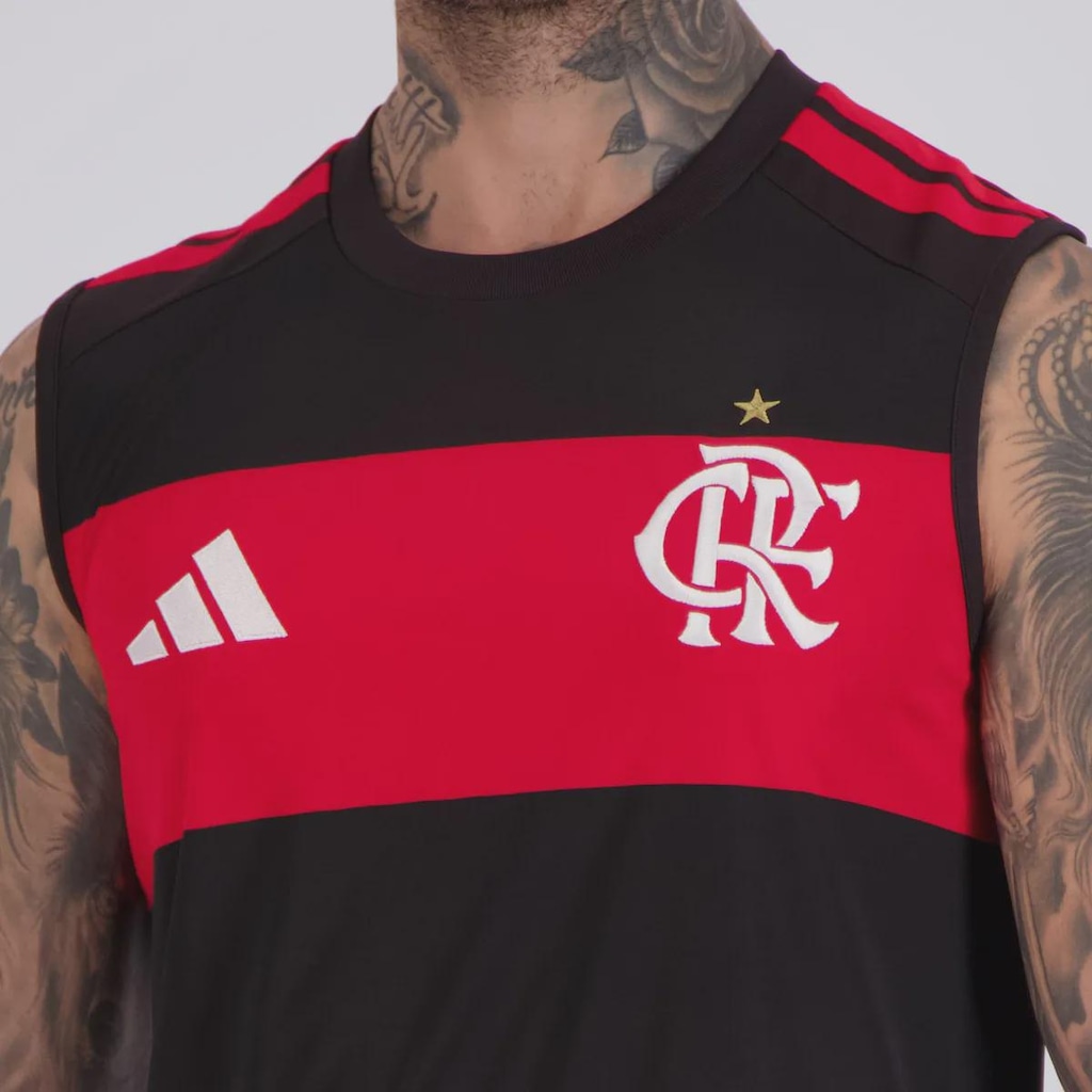 Imagem 5 do produto Regata do Flamengo I 26/27 adidas Masculina
