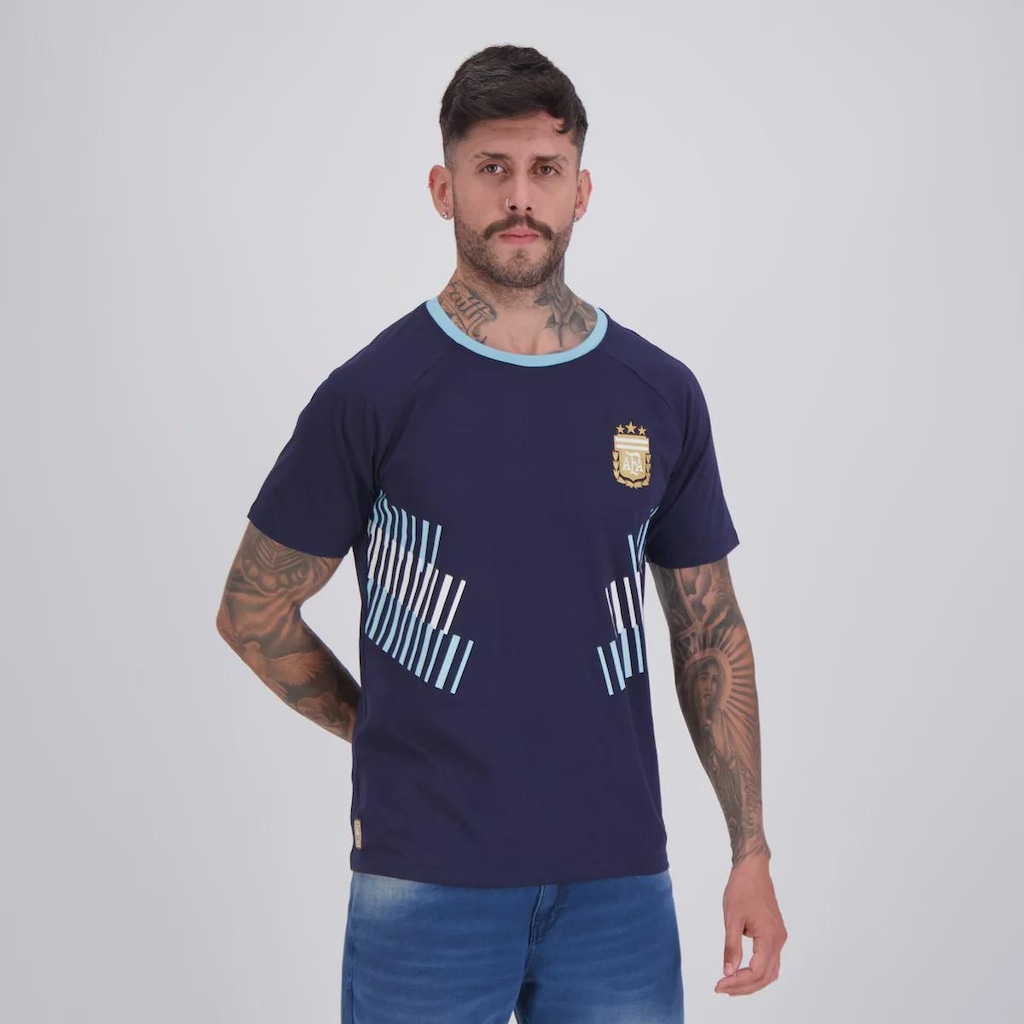 Imagem 2 do produto Camisa da Argentina Ribbon Masculina