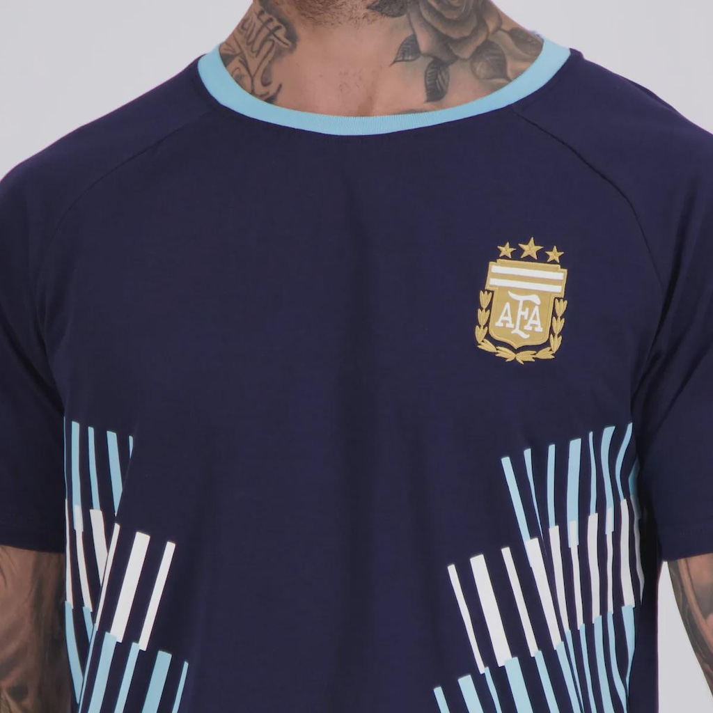 Imagem 5 do produto Camisa da Argentina Ribbon Masculina
