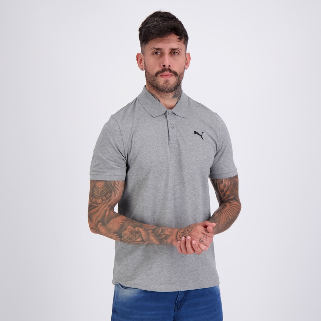 Imagem 2 do produto Camisa Polo PUMA Ess Pique Masculina