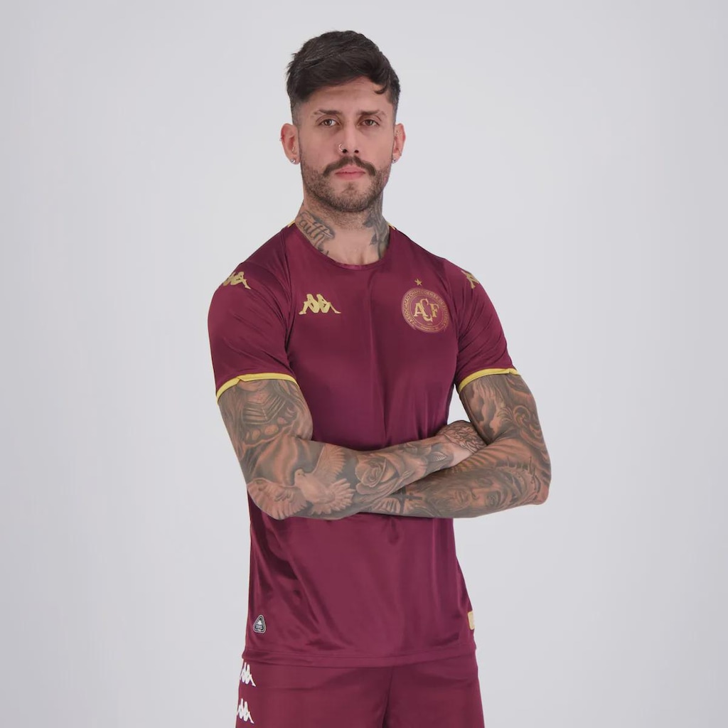 Imagem 2 do produto Camisa do Chapecoense Goleiro 26/27 Kappa Masculina