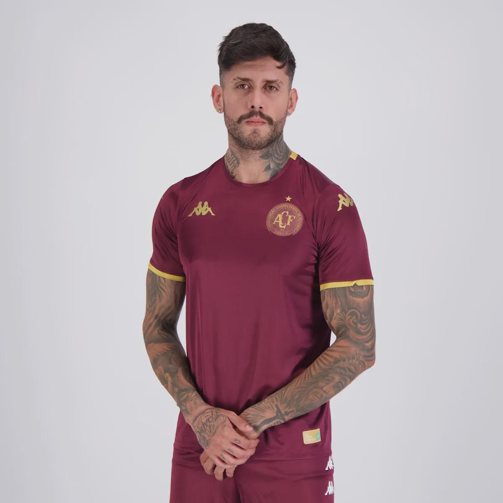 Imagem 3 do produto Camisa do Chapecoense Goleiro 26/27 Kappa Masculina
