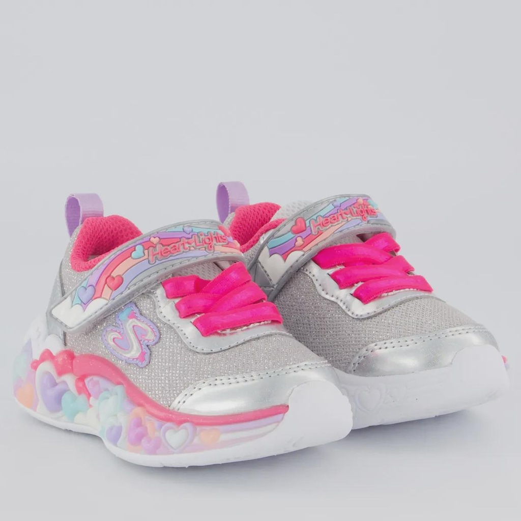 Imagem 2 do produto Tênis Infantil Skechers Lights Hearts