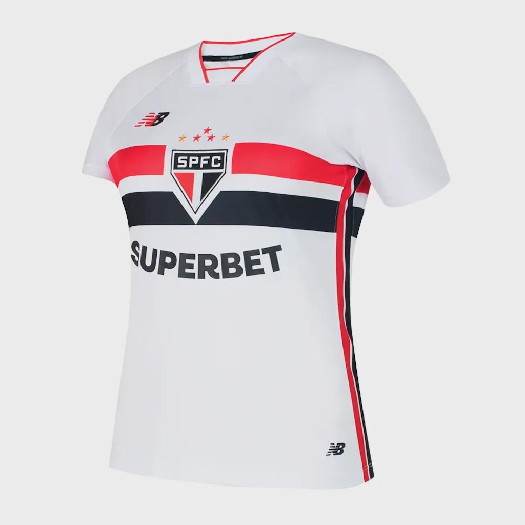 Imagem 2 do produto Camisa Do São Paulo Torcedor New Balance Feminina