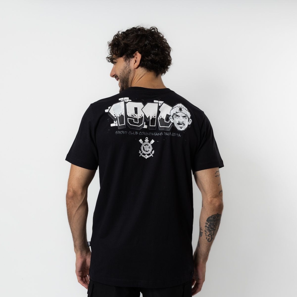 Imagem 2 do produto Camiseta Do Corinthians Street 1910 Surf Center Masculina