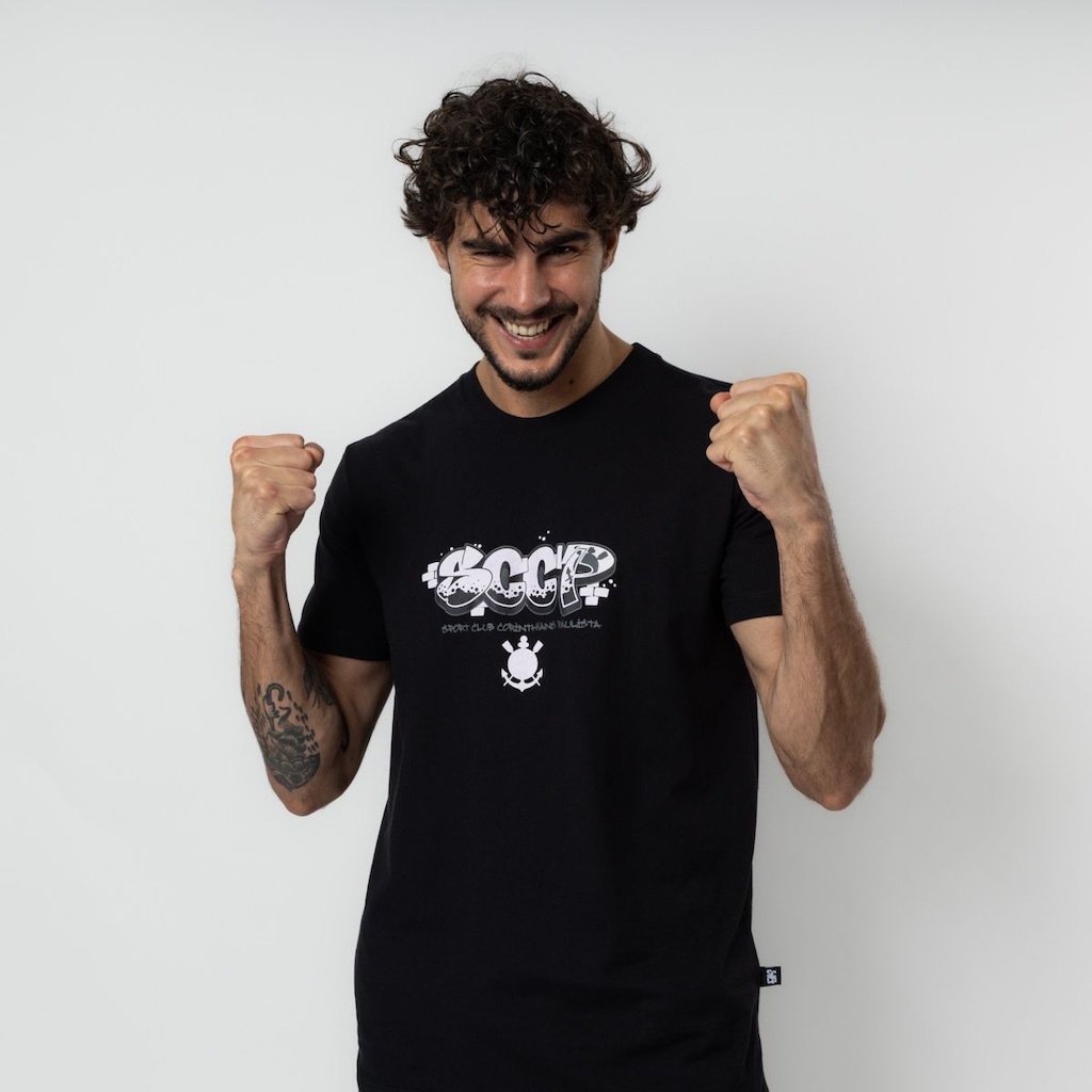 Imagem 3 do produto Camiseta Do Corinthians Street 1910 Surf Center Masculina