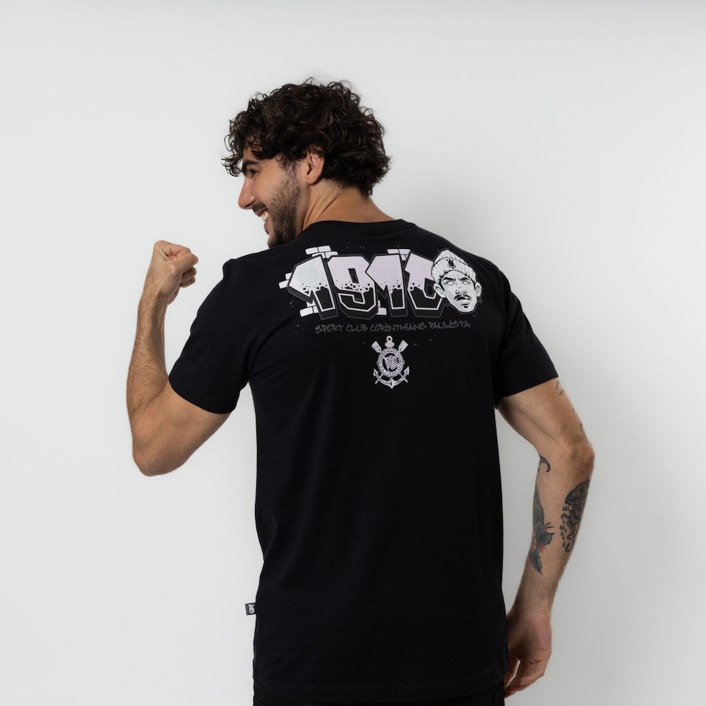 Imagem 4 do produto Camiseta Do Corinthians Street 1910 Surf Center Masculina