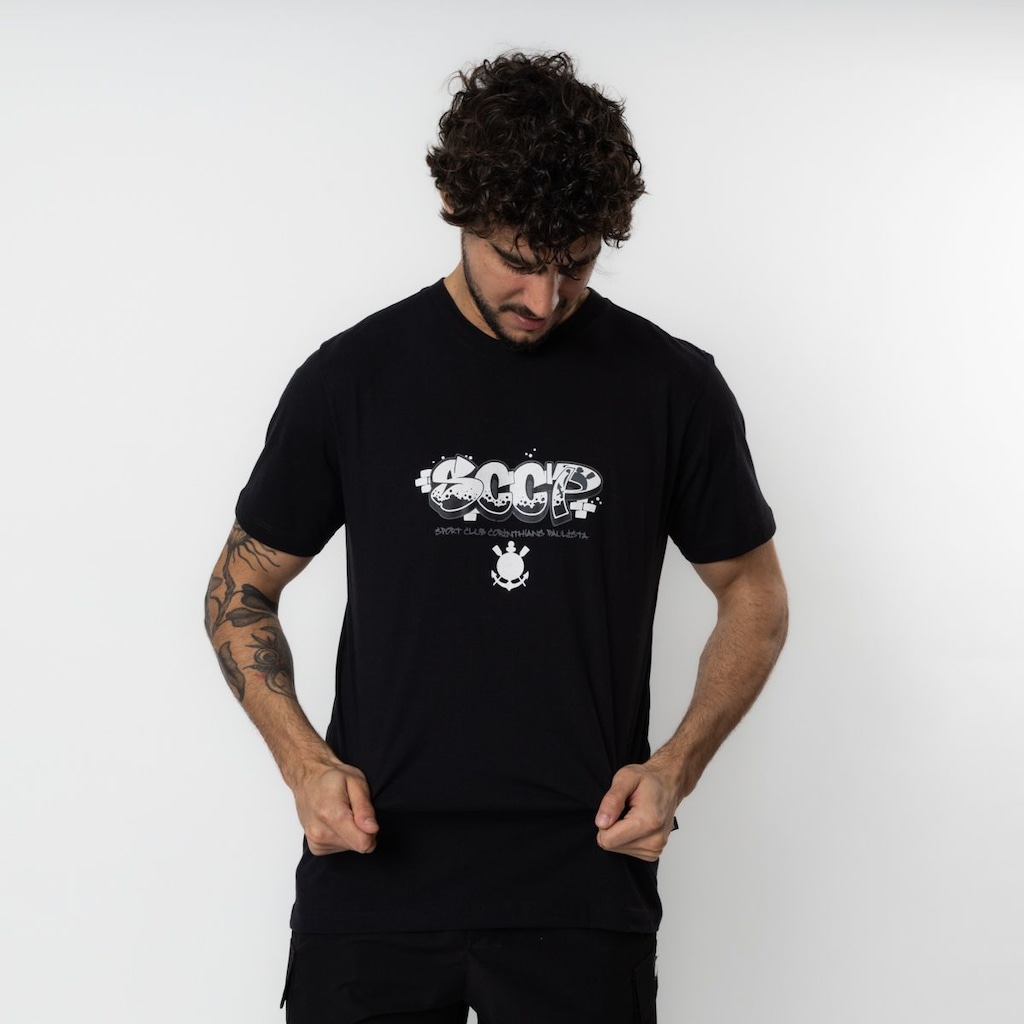 Imagem 5 do produto Camiseta Do Corinthians Street 1910 Surf Center Masculina