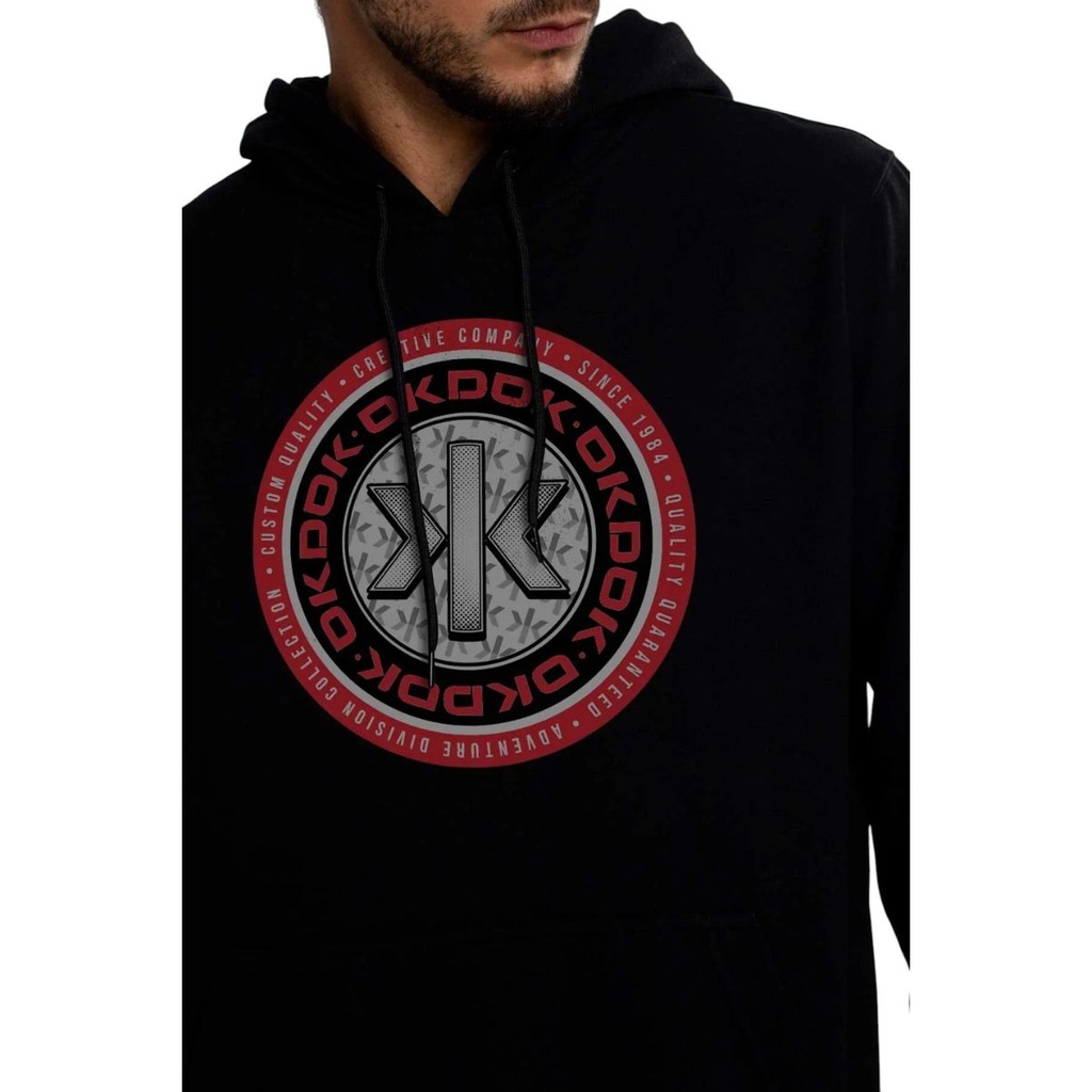 Imagem 2 do produto Moletom Canguru Okdok Essence Seaside Logo Masculino