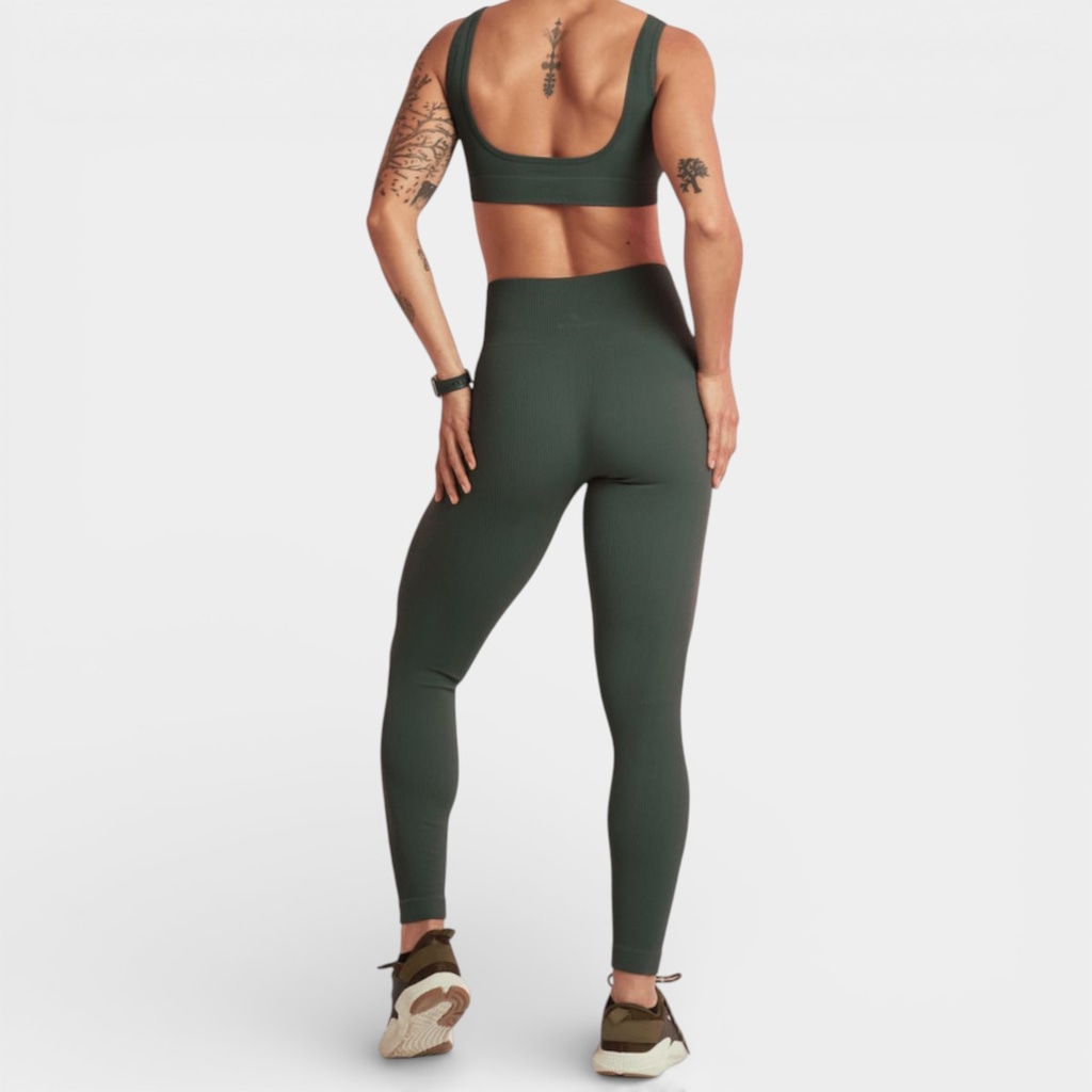 Imagem 2 do produto Calça Legging Lupo Sem Costura Canelada Feminina