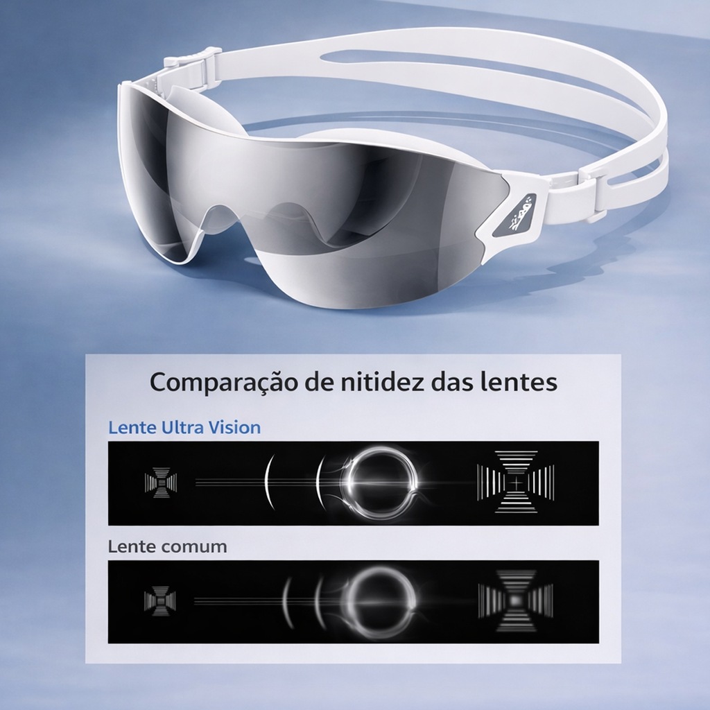 Imagem 4 do produto Óculos de Natação Gold Sports Fashion II 10.0 - Espelhado Polarizado