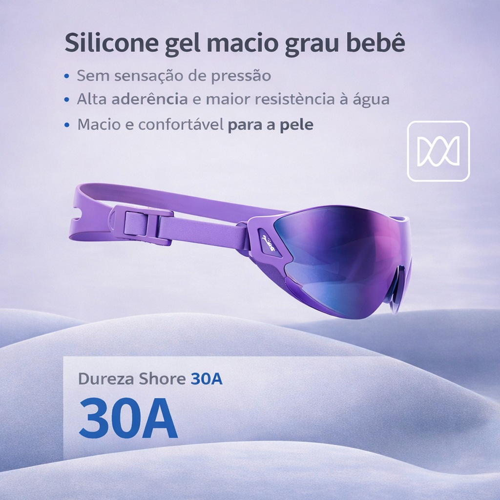 Imagem 3 do produto Óculos de Natação Gold Sports Fashion II 10.0 - Espelhado Polarizado