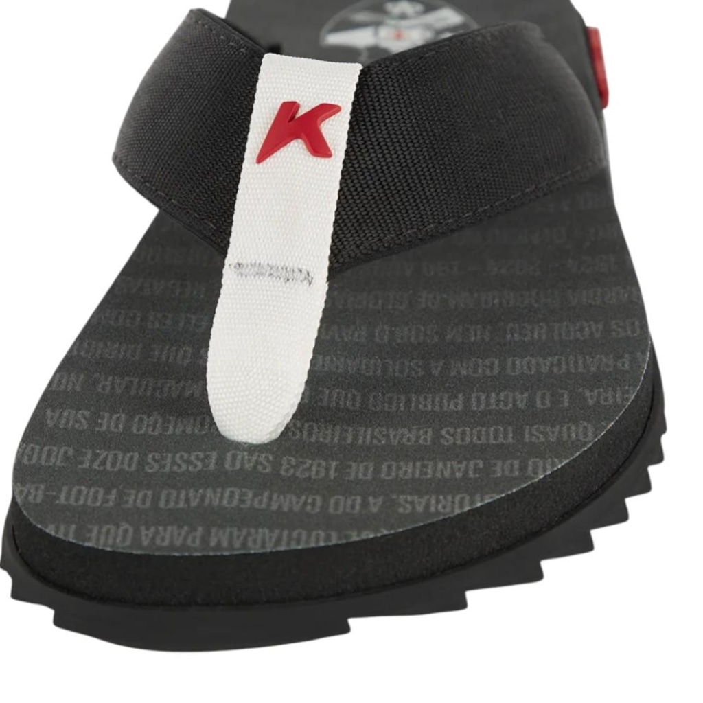 Imagem 4 do produto Chinelo Kenner Collab Vasco Da Gama Kivah Masculino