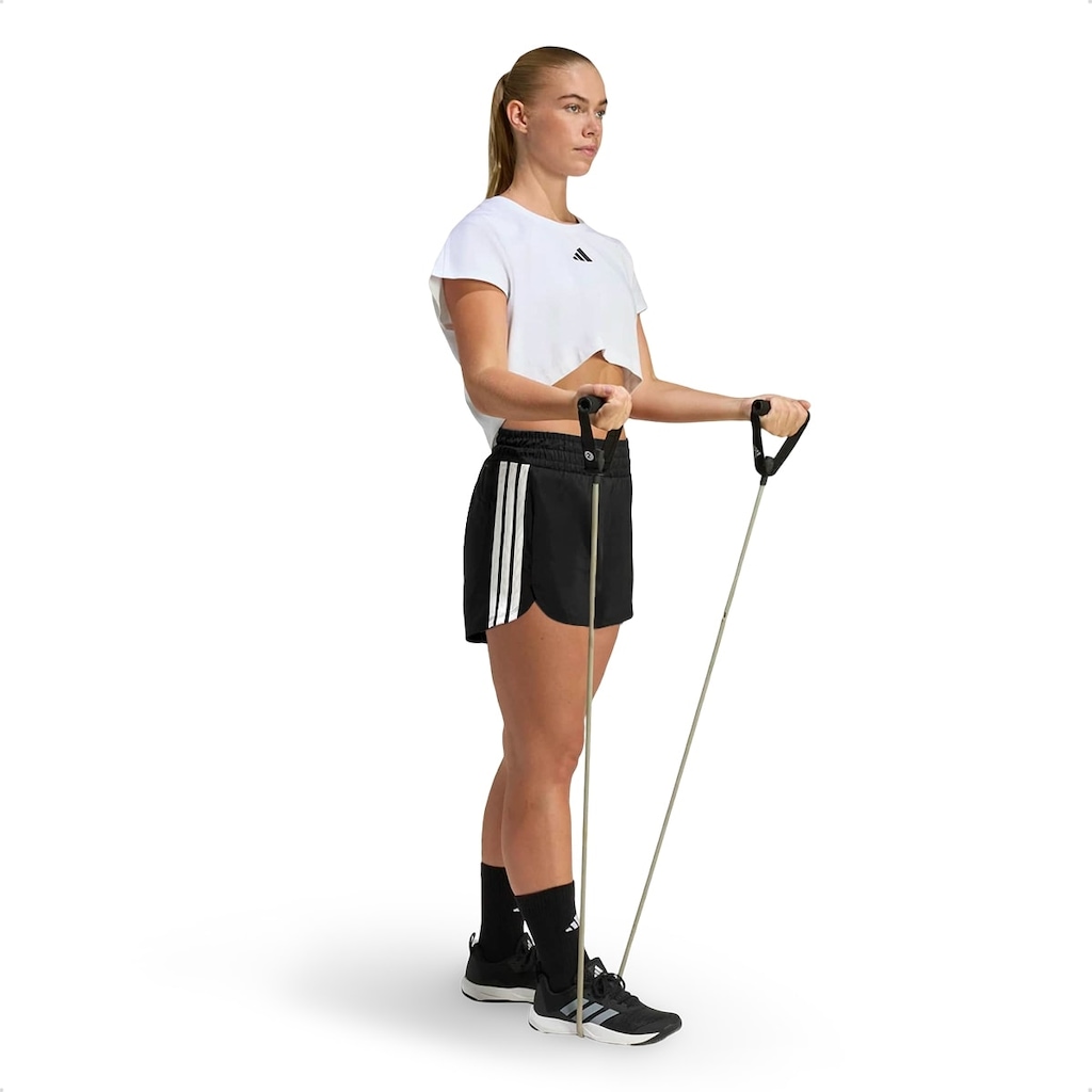 Imagem 3 do produto Shorts de Cintura Alta Pacer Workout Médio adidas Feminino