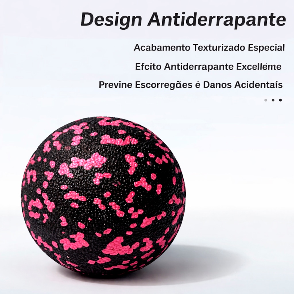 Imagem 3 do produto Bola de Massagem Gold Sports EPP – Alta Densidade 8cm