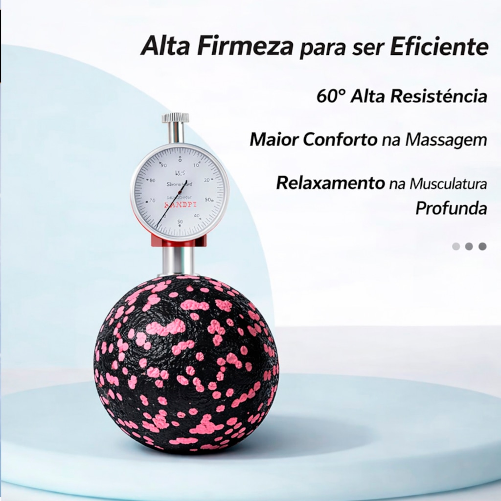 Imagem 4 do produto Bola de Massagem Gold Sports EPP – Alta Densidade 8cm