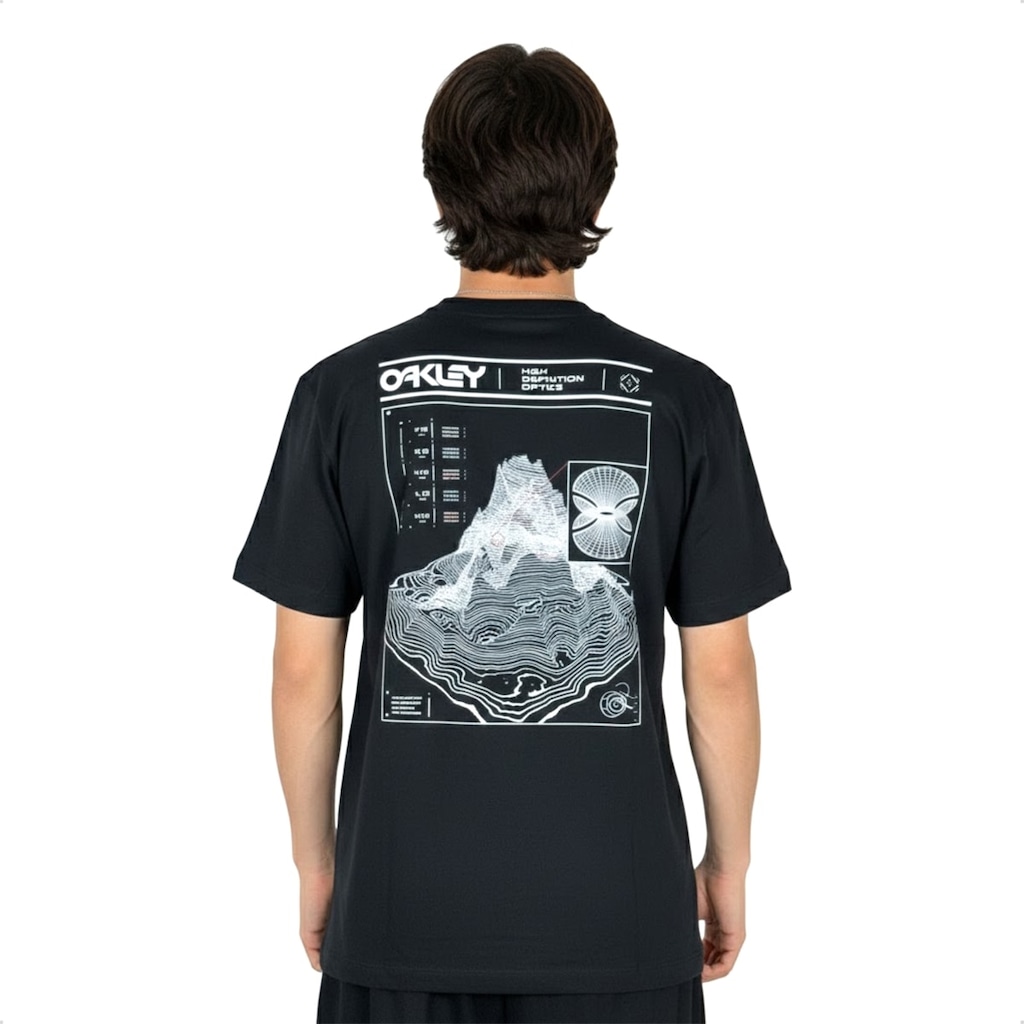 Imagem 2 do produto Camiseta Topography Map SS Tee Oakley Masculino