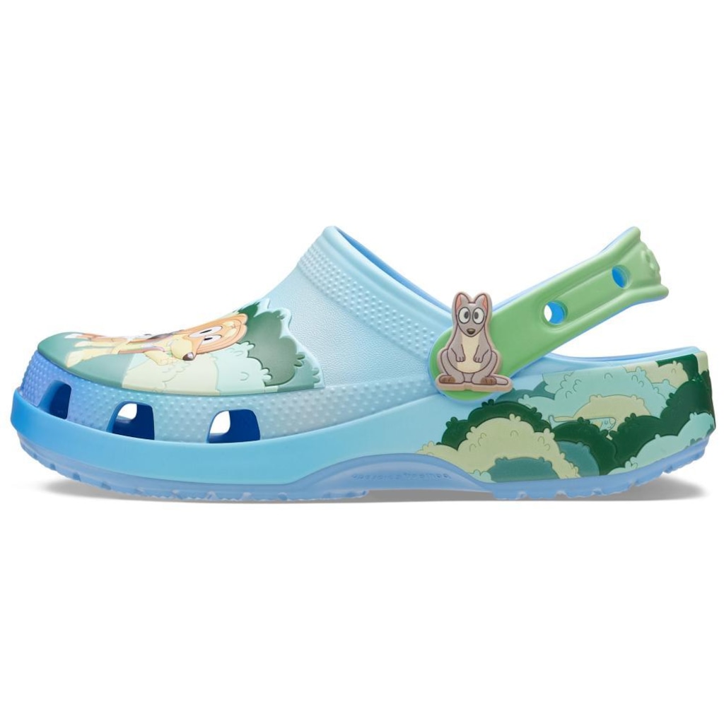 Imagem 3 do produto Sandália Crocs Bluey Multi Classic Clog K Multi - Infantil