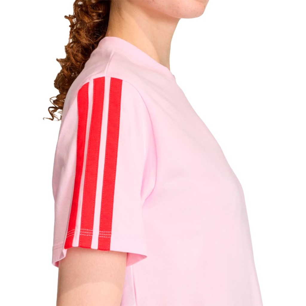 Imagem 3 do produto Camiseta Essentials 3 Listras adidas Feminina