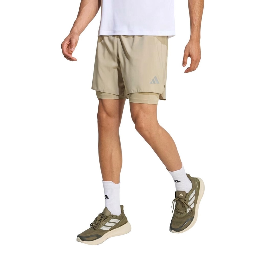 Imagem 1 do produto Bermuda De Corrida 2 in 1 Adidas Adi365 Essentials Masculino