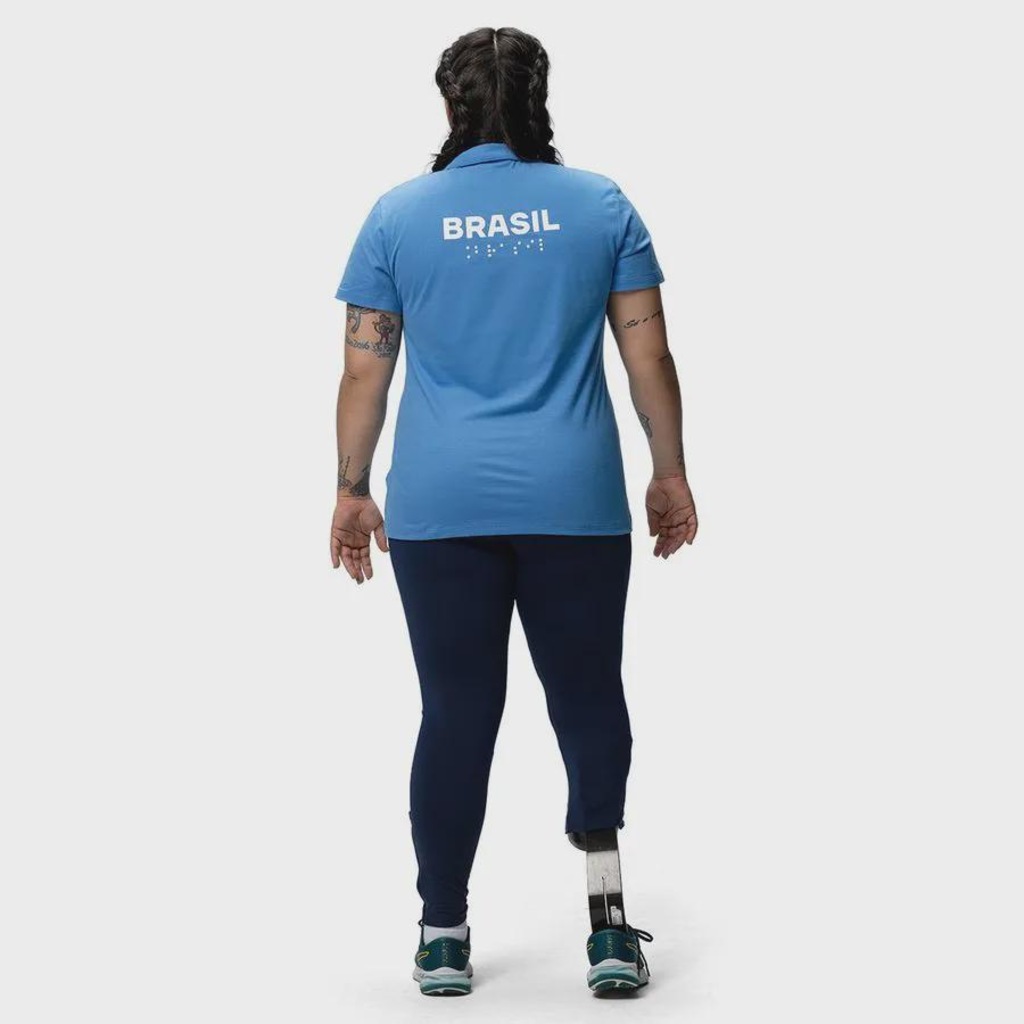 Imagem 2 do produto Camisa Polo ASICS CPB Oficial Feminino