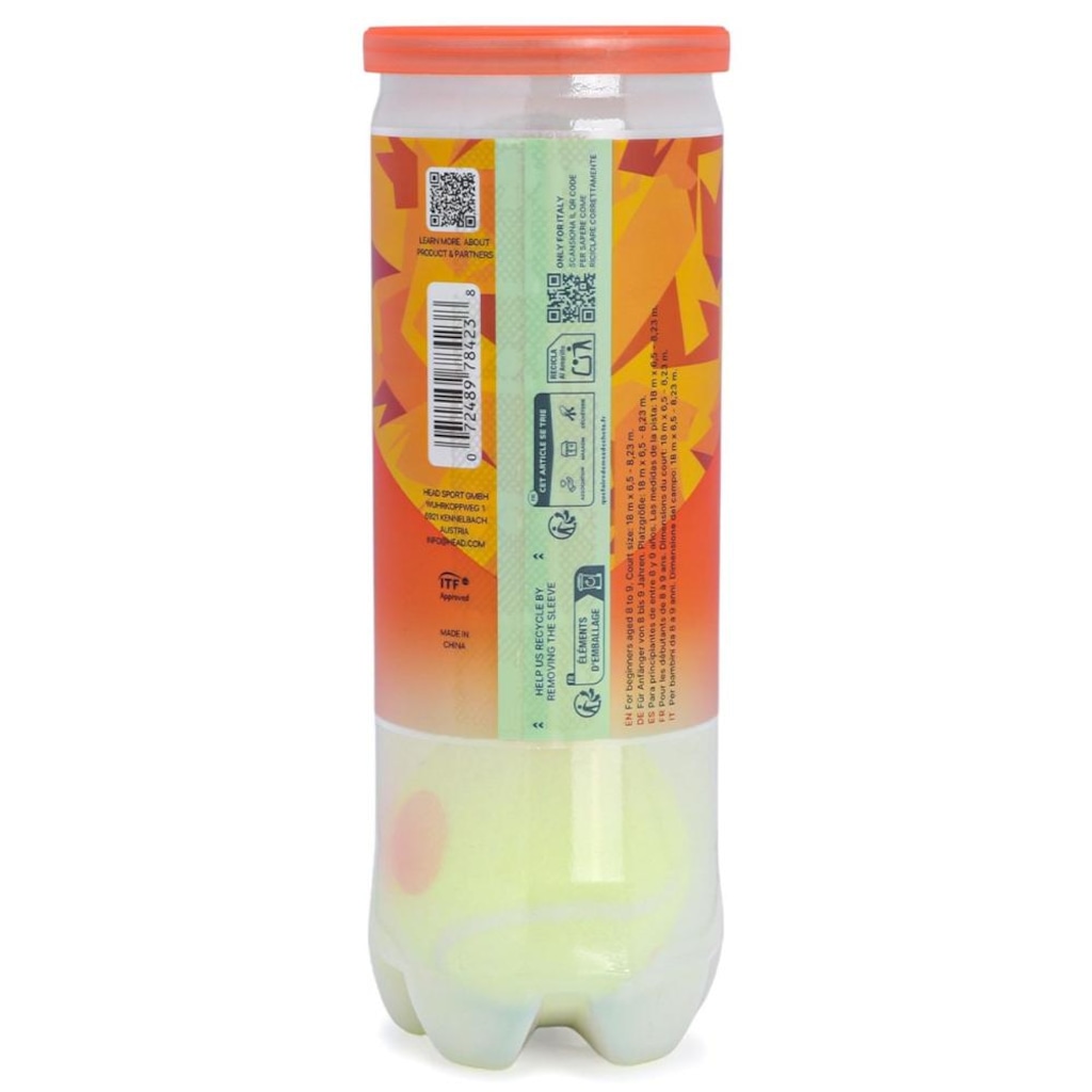 Imagem 2 do produto Bola de Tênis Head Stage 2 Tubo com 3 Bolas