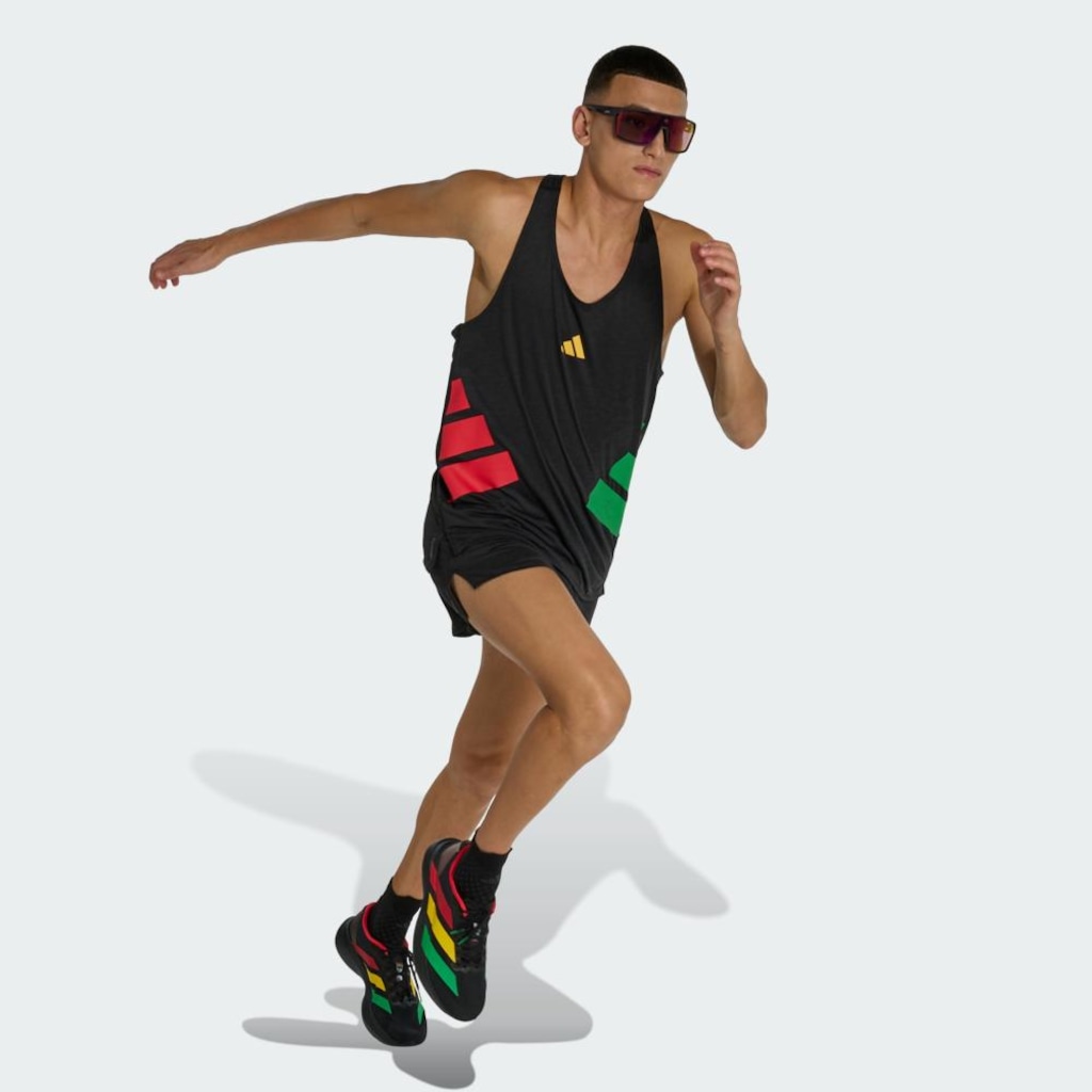 Imagem 4 do produto Camiseta Regata Adizero adidas Masculino