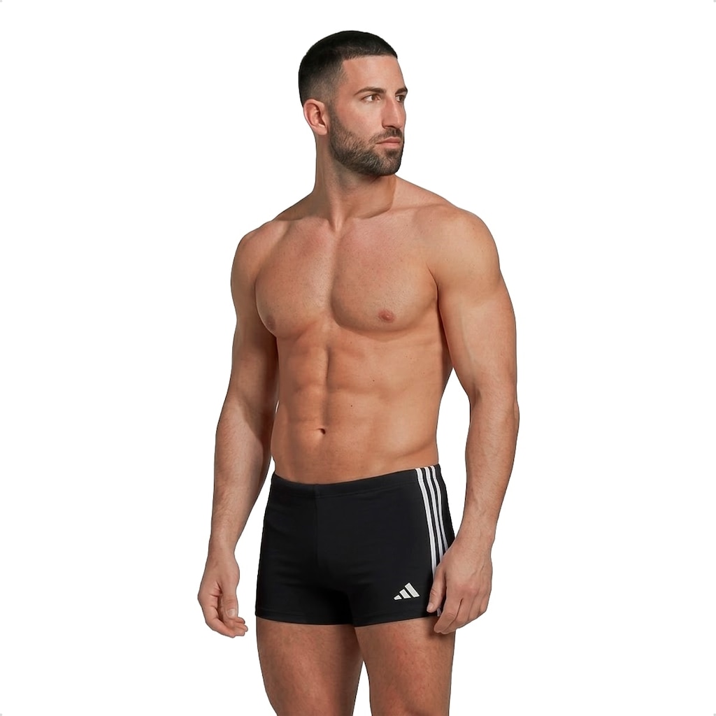 Imagem 3 do produto Sunga 3 Listras Boxer adidas Masculino