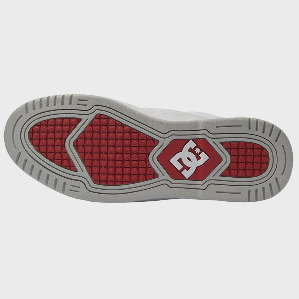 Imagem 5 do produto Tênis Shoes Construct White Red Grey DC Masculino