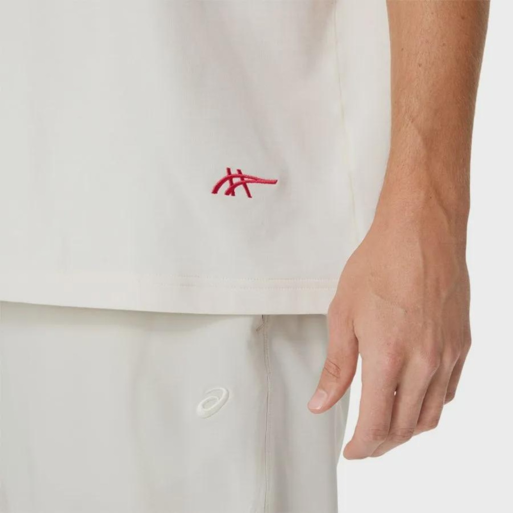Imagem 4 do produto Camiseta ASICS Heritage de Algodão Pesado Run City Masculina
