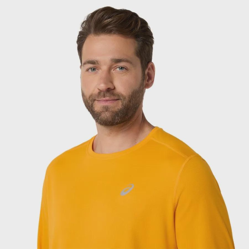 Imagem 4 do produto Camiseta ASICS Manga Longa Silver Masculino