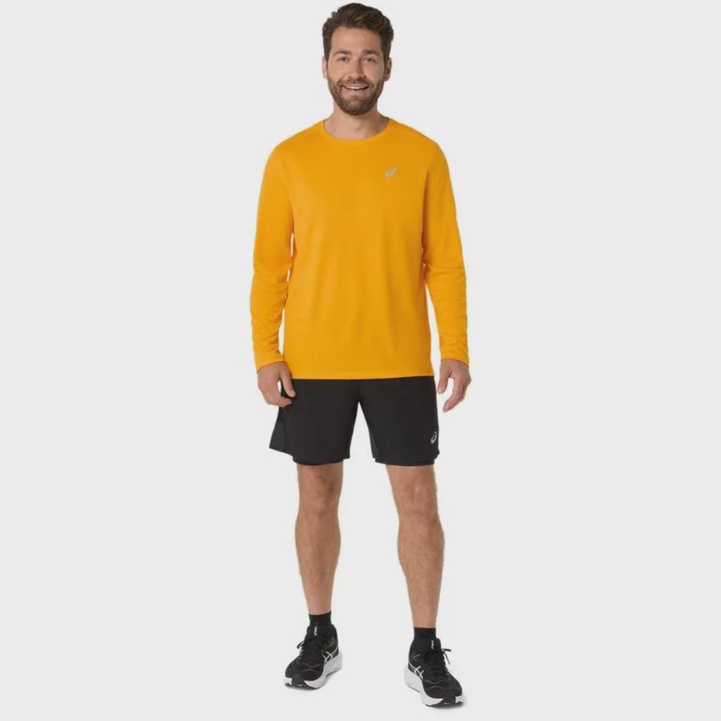 Imagem 5 do produto Camiseta ASICS Manga Longa Silver Masculino